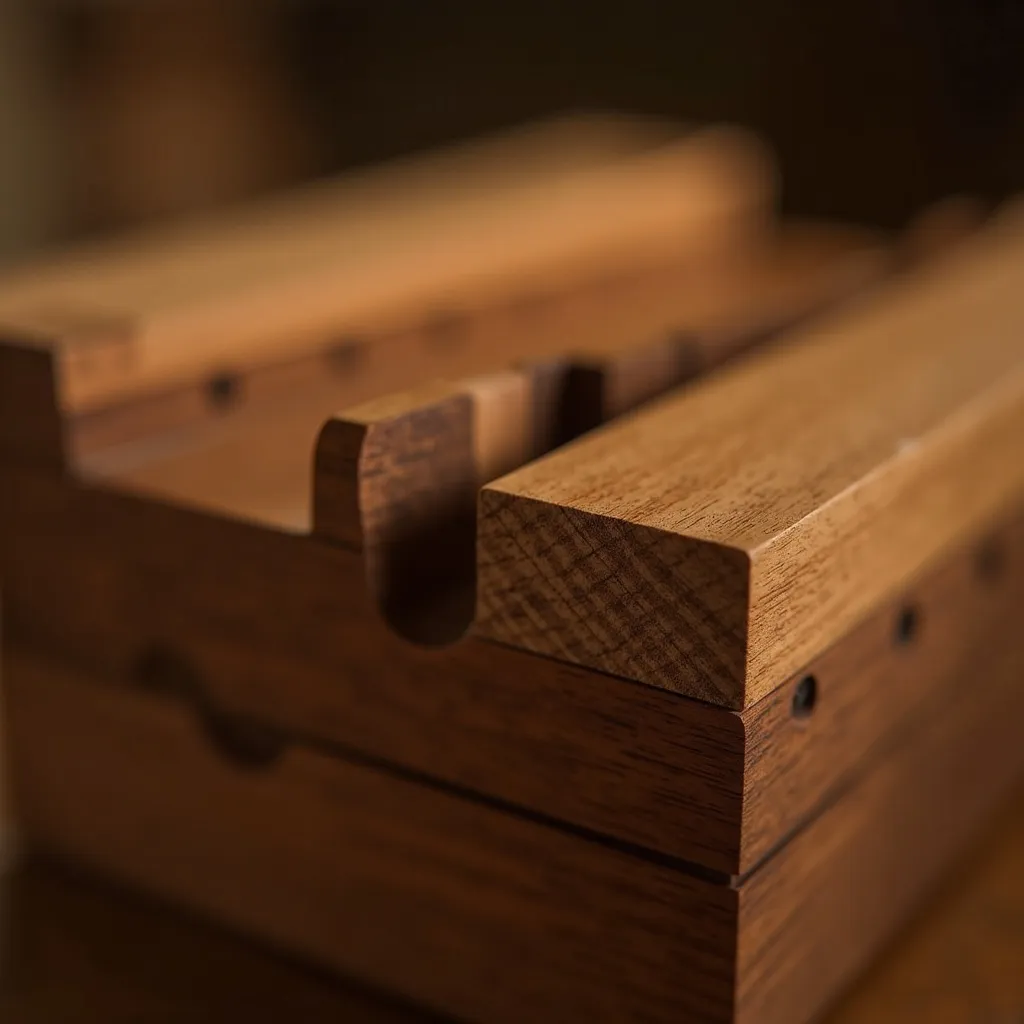 Detalhes de marcenaria